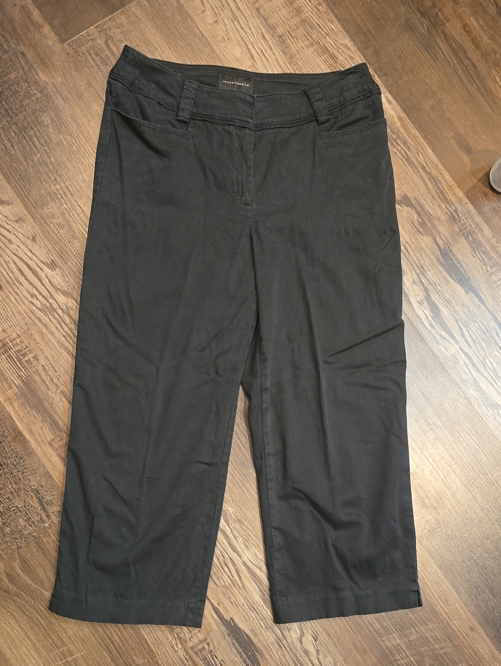 Investments wide leg capri pants, sz 6